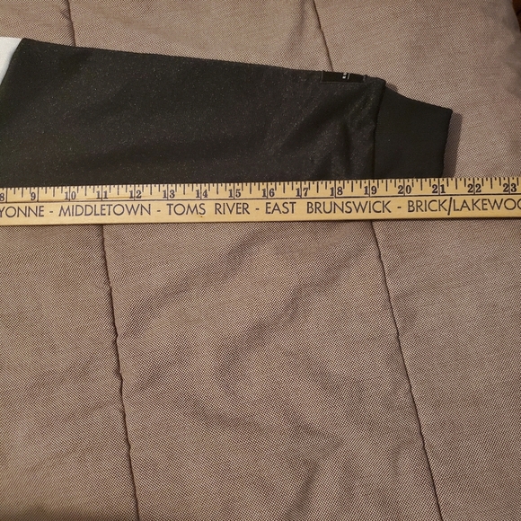 Vintage Adidas Track Jacket Size S Y2k Glossy Black White Stripes Zip Pockets - Picture 8 of 8